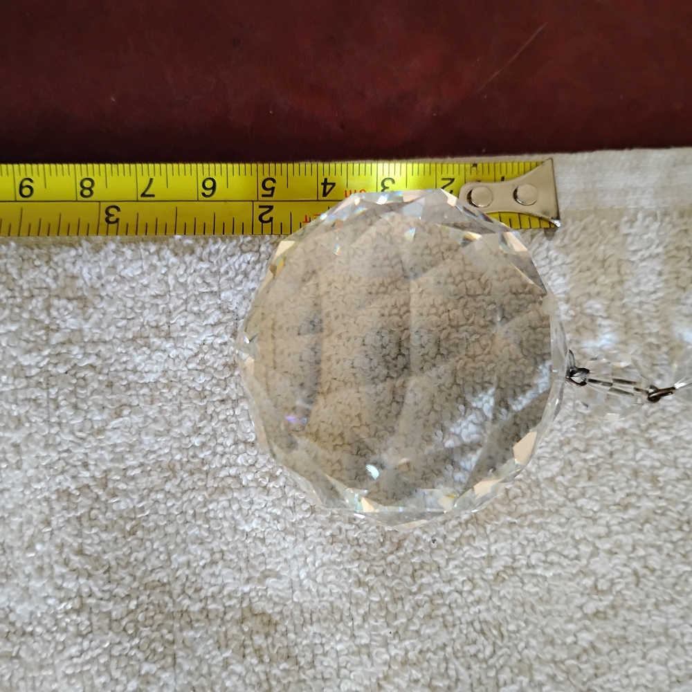 Crystal Faceted Ornament